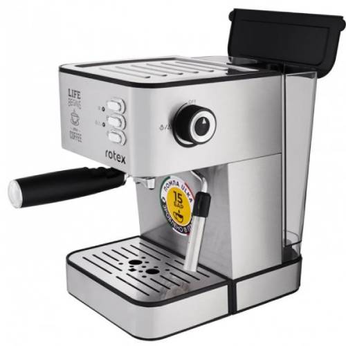 Кофеварка Rotex RCM750-S Life Espresso - фото 1 Кофеварка Rotex RCM750-S Life Espresso - фото 1