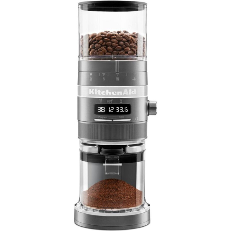Кавомолка KitchenAid Artisan 5KCG8433EMS - фото 1 Кавомолка KitchenAid Artisan 5KCG8433EMS - фото 1