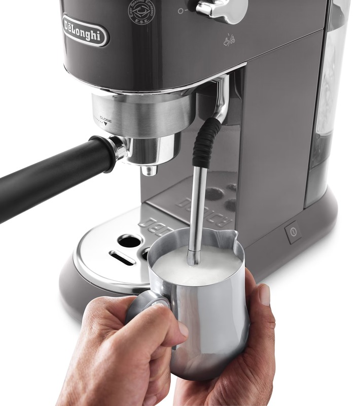 Кофеварка DeLonghi Dedica Arte EC885.GY - фото 2