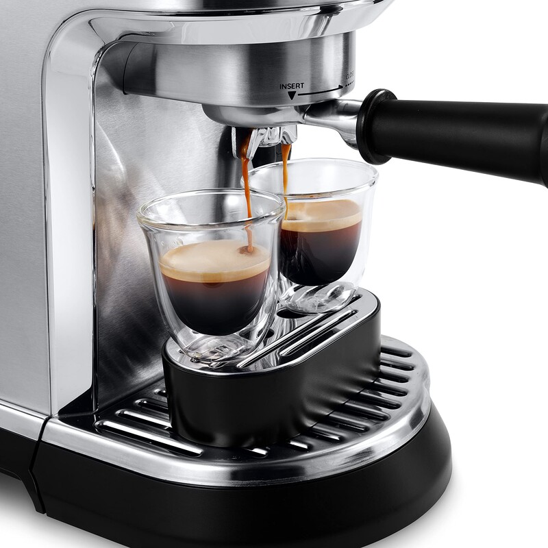 Кофеварка DeLonghi Dedica Maestro Plus Espresso Machine EC950.M Europe - фото 3 Кофеварка DeLonghi Dedica Maestro Plus Espresso Machine EC950.M Europe - фото 3