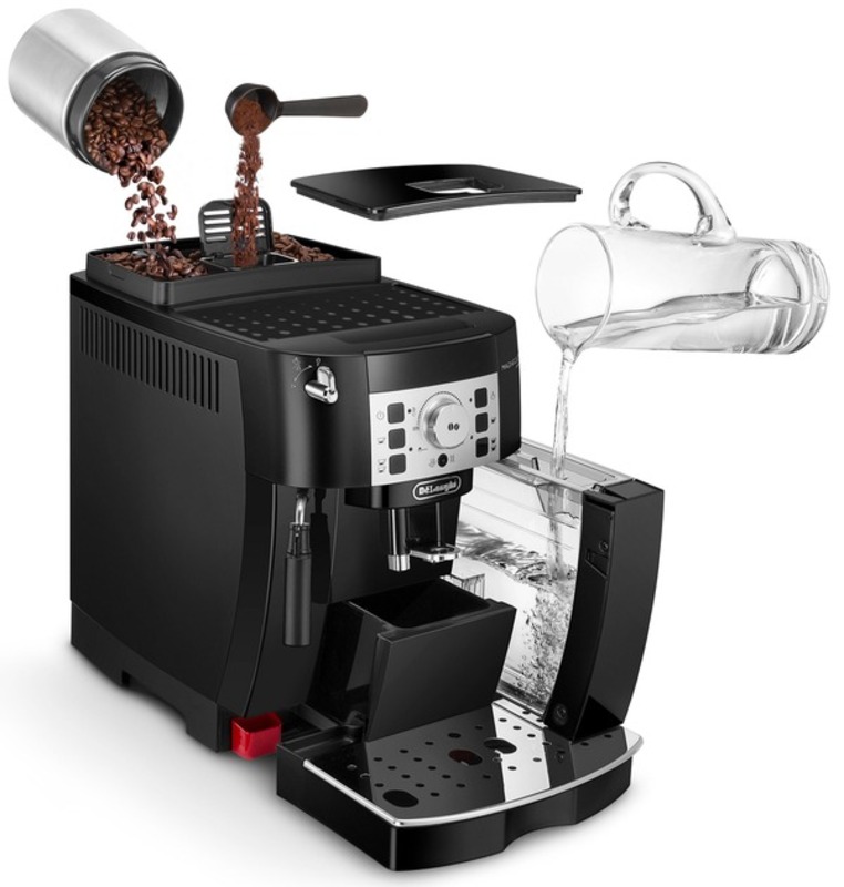 Кавомашина DeLonghi Magnifica S ECAM 22.112.B Europe - фото 4 Кавомашина DeLonghi Magnifica S ECAM 22.112.B Europe - фото 4