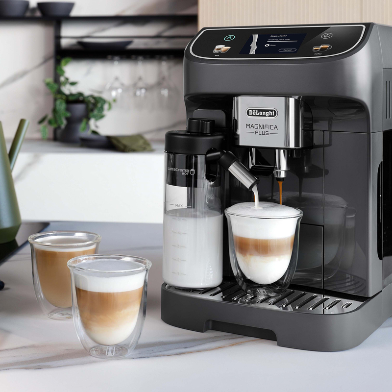 Кавомашина DeLonghi Magnifica Plus ECAM 320.61.G Europe - фото 3 Кавомашина DeLonghi Magnifica Plus ECAM 320.61.G Europe - фото 3