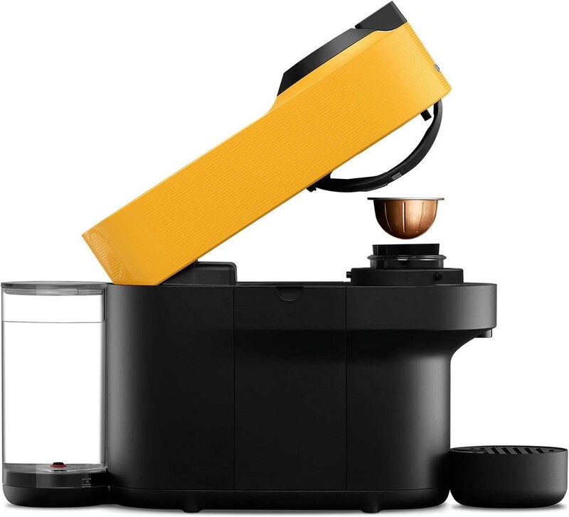Кофеварка DeLonghi Nespresso Vertuo Pop Mango Yellow ENV90.Y Europe - фото 2