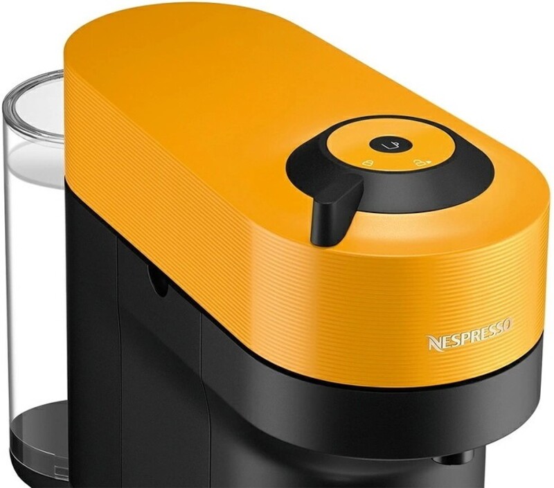 Кофеварка DeLonghi Nespresso Vertuo Pop Mango Yellow ENV90.Y Europe - фото 4
