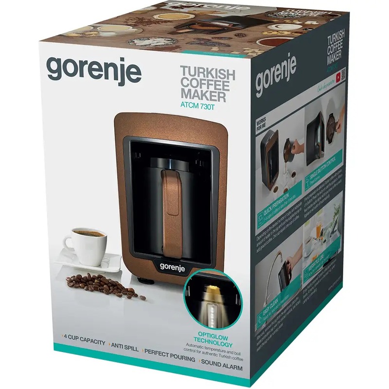Кавоварка Gorenje ATCM730T Europe - фото 4 Кавоварка Gorenje ATCM730T Europe - фото 4