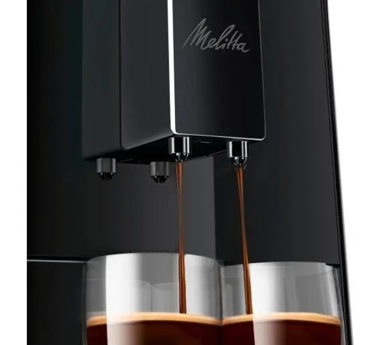 Кофемашина Melitta Caffeo Solo Frosted Black (E950-544) Europe - фото 2 Кофемашина Melitta Caffeo Solo Frosted Black (E950-544) Europe - фото 2