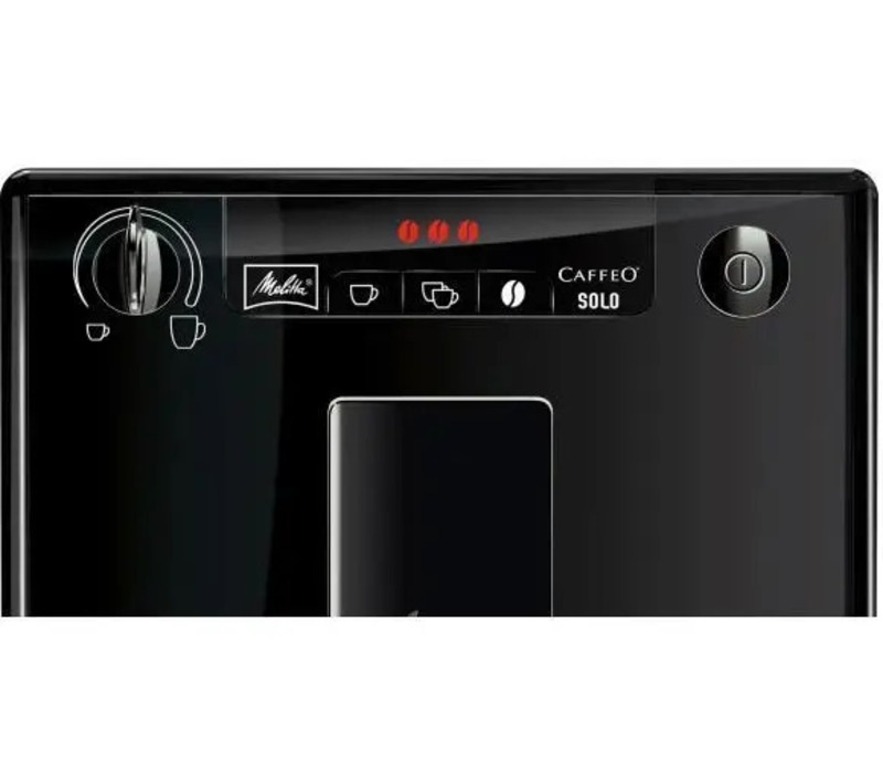 Кофемашина Melitta Caffeo Solo Frosted Black (E950-544) Europe - фото 3 Кофемашина Melitta Caffeo Solo Frosted Black (E950-544) Europe - фото 3