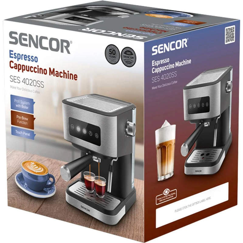 Кофеварка Sencor SES 4020SS - фото 10