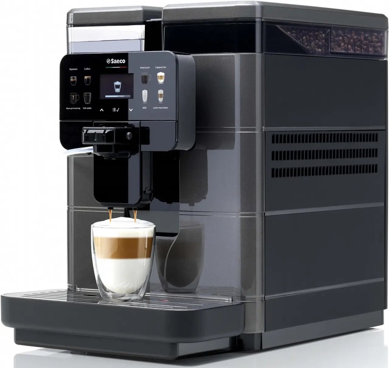 Кавомашина Saeco Royal One Touch Cappuccino (9J0080) Europe - фото 2 Кавомашина Saeco Royal One Touch Cappuccino (9J0080) Europe - фото 2
