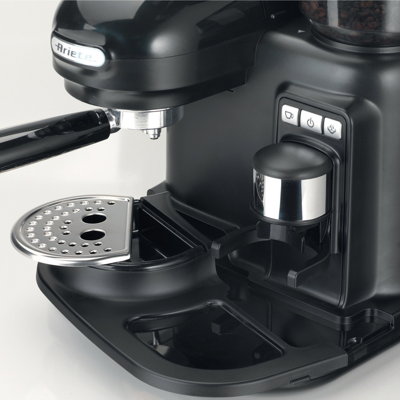 Кофеварка Ariete 1318 Espresso Moderna Black (1318/02) Europe - фото 1 Кофеварка Ariete 1318 Espresso Moderna Black (1318/02) Europe - фото 1