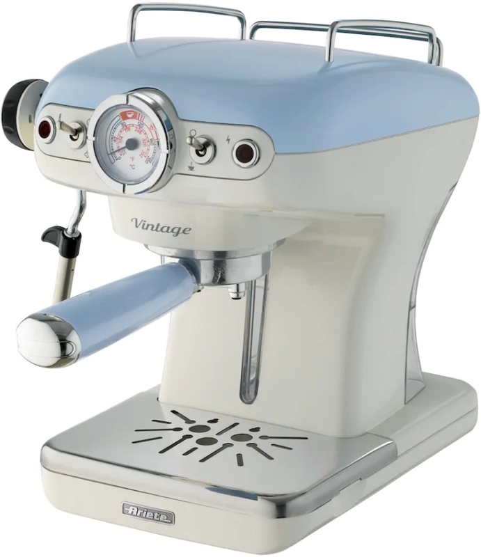 Кавоварка Ariete Espresso Vintage Light Blue (1389/15) Europe