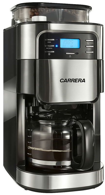 Кавоварка Carrera Aroma Plus Edelstahl Kaffeemaschine (CM1025-GS/3843)