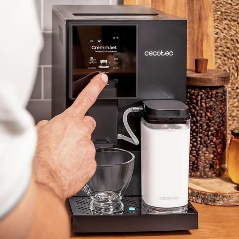 Кофемашина Cecotec Cremmaet Compactccino Connected (CCTC-01460) Europe - фото 3 Кофемашина Cecotec Cremmaet Compactccino Connected (CCTC-01460) Europe - фото 3