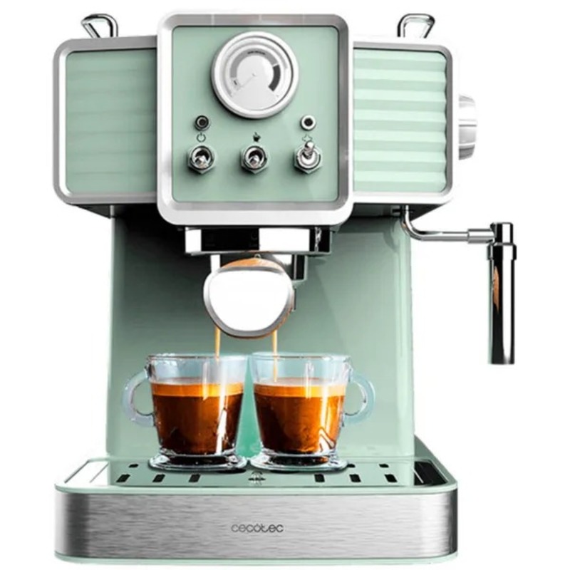 Кофеварка Cecotec Cumbia Power Espresso 20 Tradizionale Light Green (CCTC-01576)