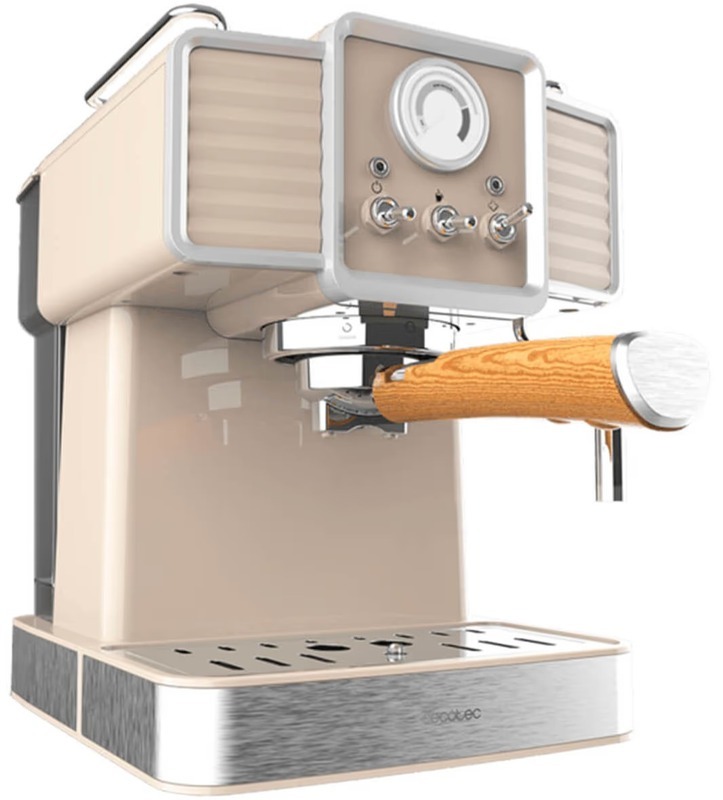 Кавоварка Cecotec Cumbia Power Espresso 20 Tradizionale Light Beige (CCTC-01585) - фото 1 Кавоварка Cecotec Cumbia Power Espresso 20 Tradizionale Light Beige (CCTC-01585) - фото 1