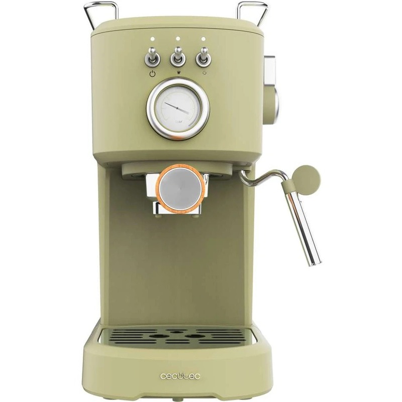 Кавоварка Cecotec Cumbia Power Espresso 20 Retro Green (CCTC-01723) Europe - фото 1 Кавоварка Cecotec Cumbia Power Espresso 20 Retro Green (CCTC-01723) Europe - фото 1