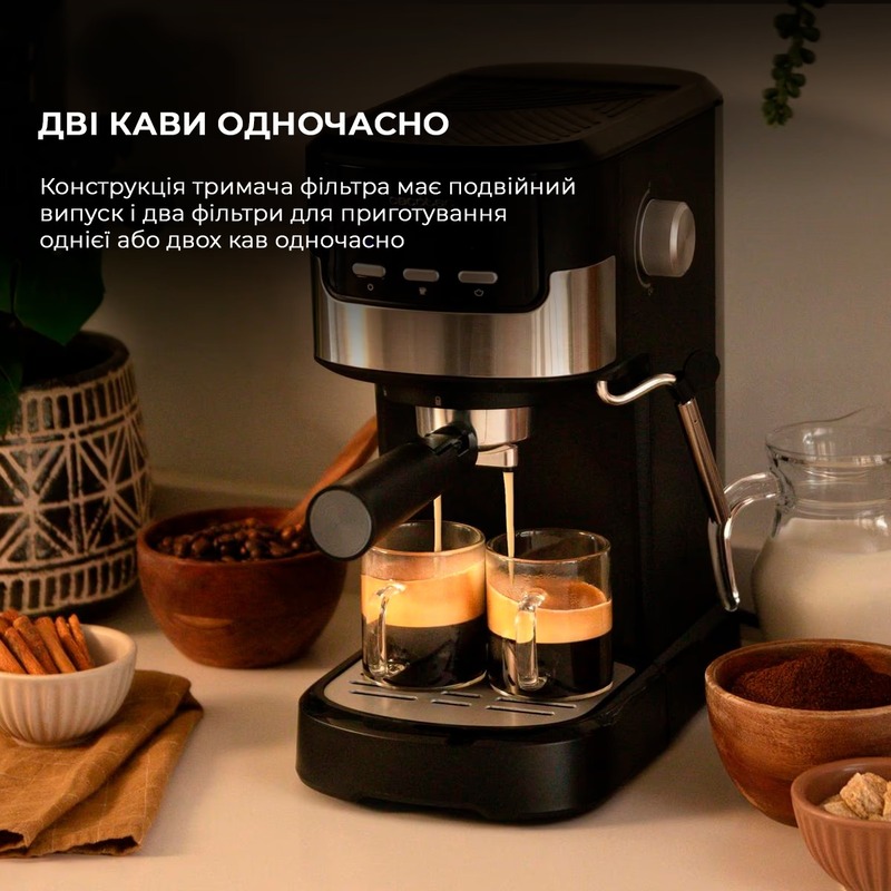 Кавоварка Cecotec Power Espresso 20 Pecan (CCTC-01724) Europe - фото 3 Кавоварка Cecotec Power Espresso 20 Pecan (CCTC-01724) Europe - фото 3
