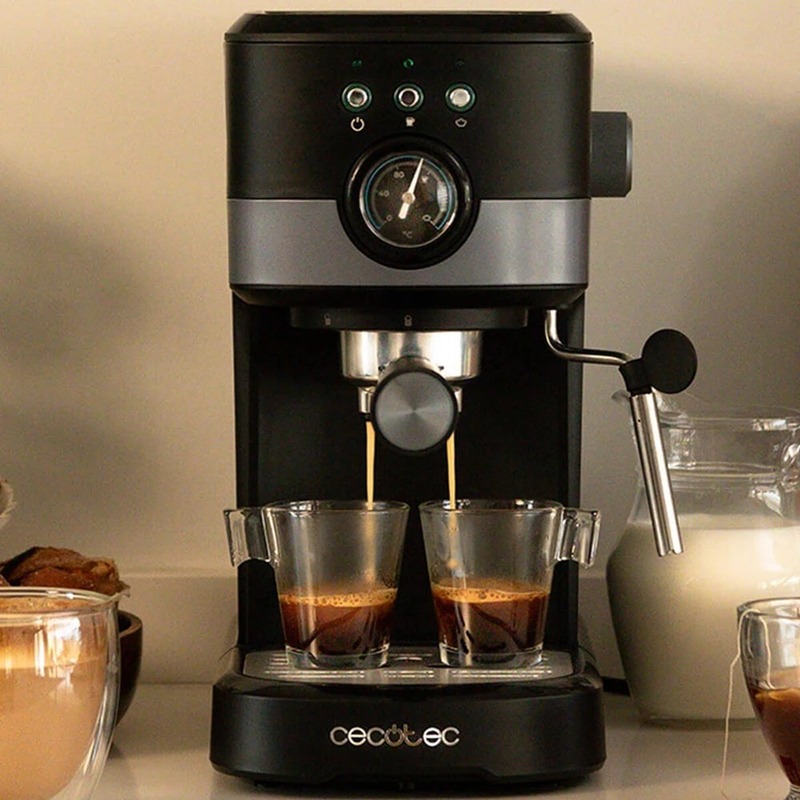 Кофеварка Cecotec Power Espresso 20 Pecan Pro (CCTC-01725) Europe - фото 4