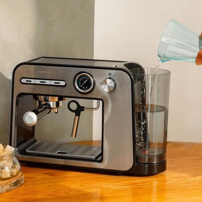 Кавоварка Cecotec Power Espresso 20 Square Pro (CCTC-01983) - фото 4