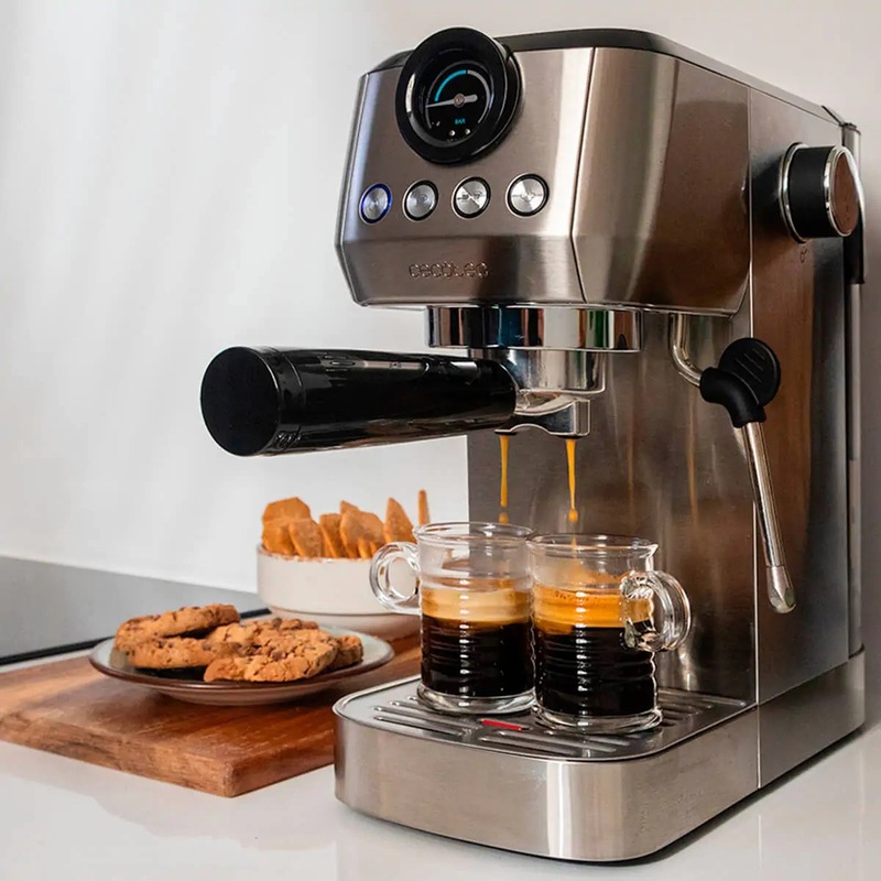 Кавоварка Cecotec Power Espresso 20 Steel Pro CCTC-01984 - фото 2 Кавоварка Cecotec Power Espresso 20 Steel Pro CCTC-01984 - фото 2