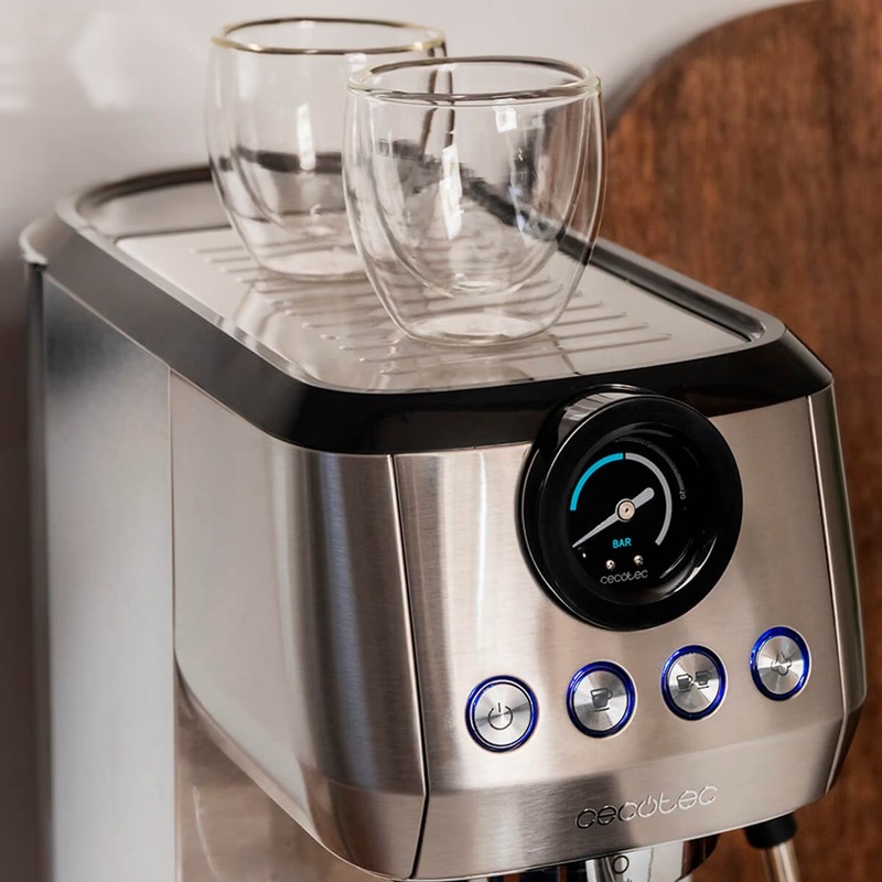 Кавоварка Cecotec Power Espresso 20 Steel Pro CCTC-01984 - фото 4 Кавоварка Cecotec Power Espresso 20 Steel Pro CCTC-01984 - фото 4