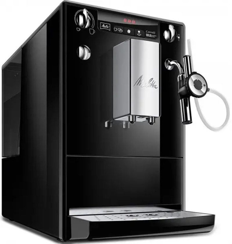 Кофемашина автоматическая Melitta Caffeo Solo&Perfect Milk Black E957-101 - фото 1 Кофемашина автоматическая Melitta Caffeo Solo&Perfect Milk Black E957-101 - фото 1