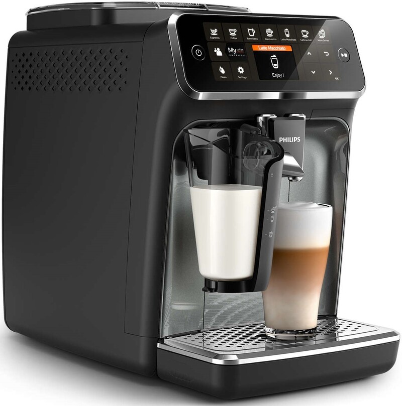 Кофемашина Philips LatteGo 4300 Series EP4349/70 - фото 1 Кофемашина Philips LatteGo 4300 Series EP4349/70 - фото 1
