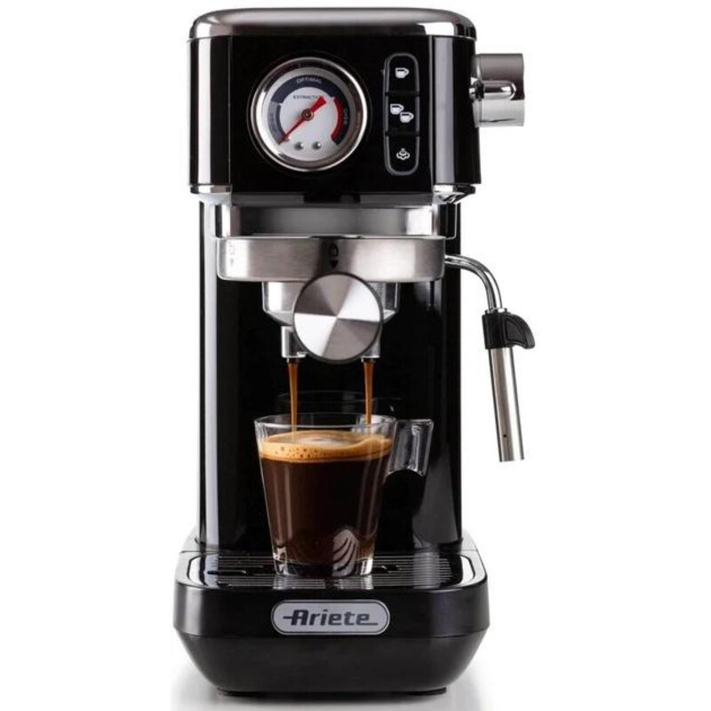 Кофеварка рожковая Ariete 1381 Black - фото 1