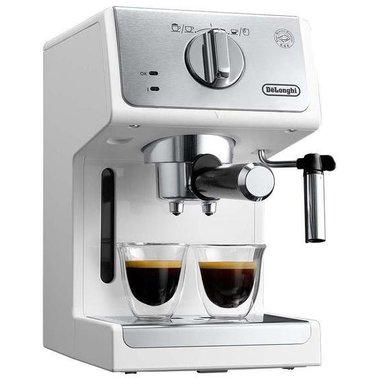 Кавоварка ріжкова DeLonghi ECP 33.21 White - фото 1