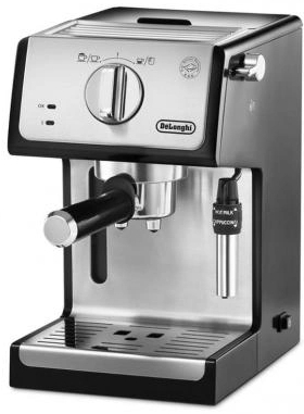 Кавоварка ріжкова DeLonghi ECP 35.31 BK Stell