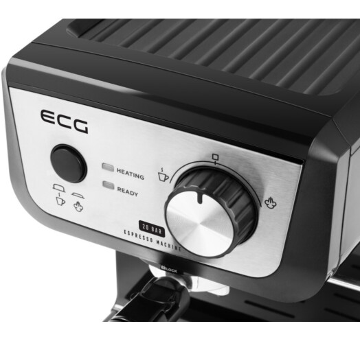 Кофеварка рожковая ECG ESP 20101 Black - фото 4 Кофеварка рожковая ECG ESP 20101 Black - фото 4