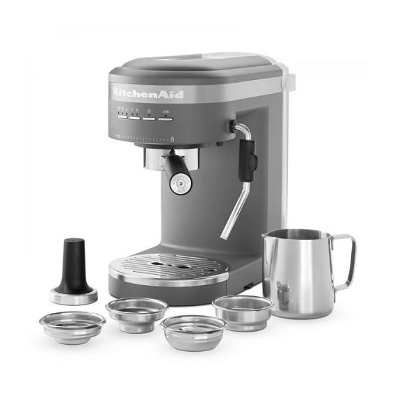 Кавоварка ріжкова еспресо KitchenAid 5KES6403EDG - фото 1