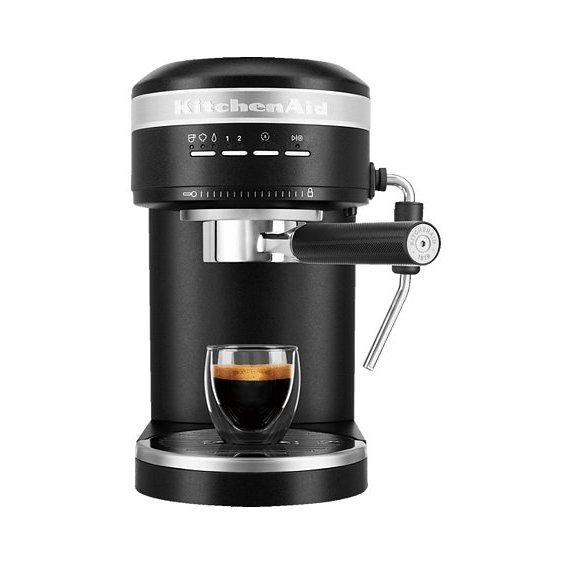 Кавоварка ріжкова еспресо KitchenAid 5KES6503EBK