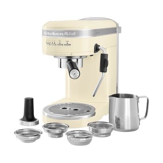 Кавоварка ріжкова еспресо KitchenAid Artisan 5KES6503EAC - фото 1 Кавоварка ріжкова еспресо KitchenAid Artisan 5KES6503EAC - фото 1