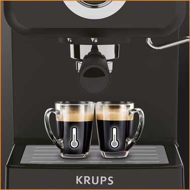 Кавоварка ріжкова еспресо Krups Opio XP320830 - фото 6