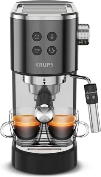 Кавоварка ріжкова еспресо Krups Virtuoso+ Pump XP444G10 - фото 1