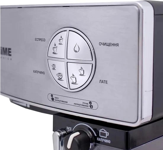Кавоварка ріжкова еспресо Prime Technics Paco 206 Crema - фото 3