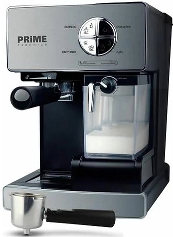 Кавоварка ріжкова еспресо Prime Technics Paco 206 Crema