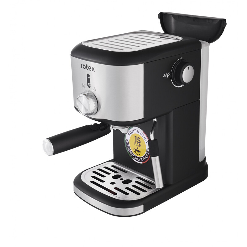 Кофеварка рожковая Rotex RCM650-S Good Espresso - фото 1 Кофеварка рожковая Rotex RCM650-S Good Espresso - фото 1