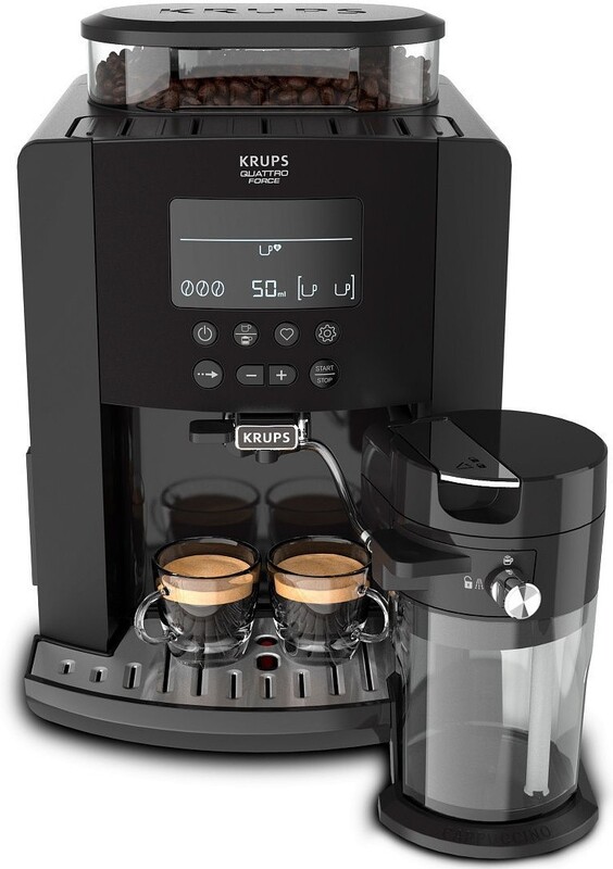 Кофемашина Krups Arabica Latte EA819N Europe - фото 1