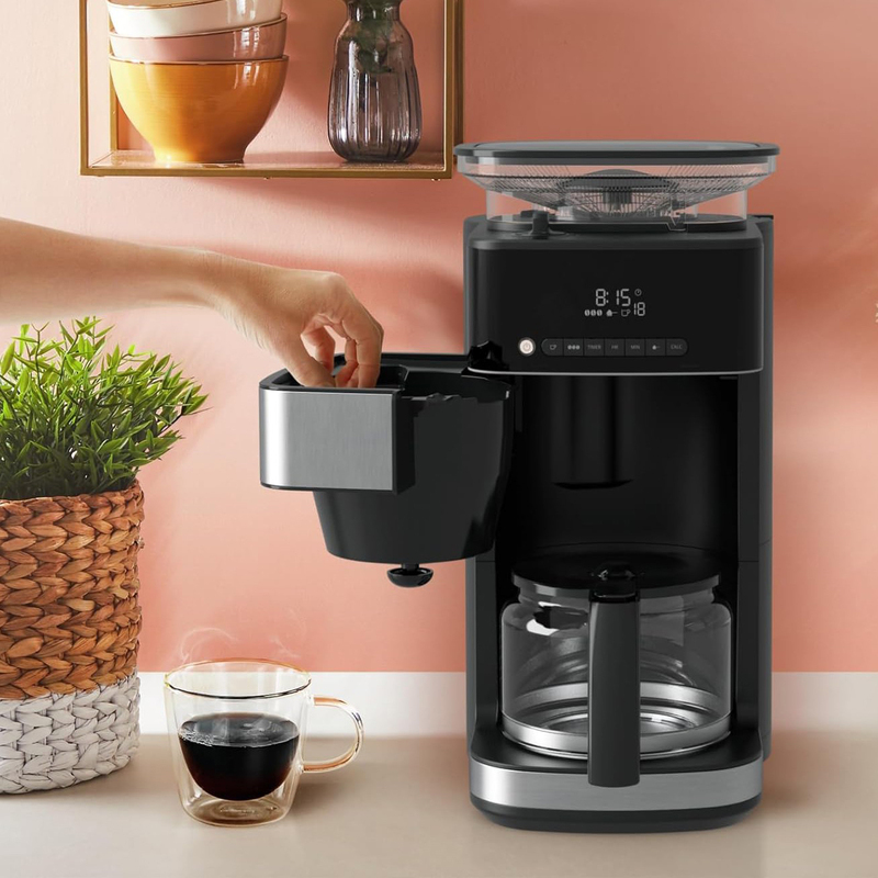 Кавоварка Krups Grind Aroma KM8328 Europe - фото 4