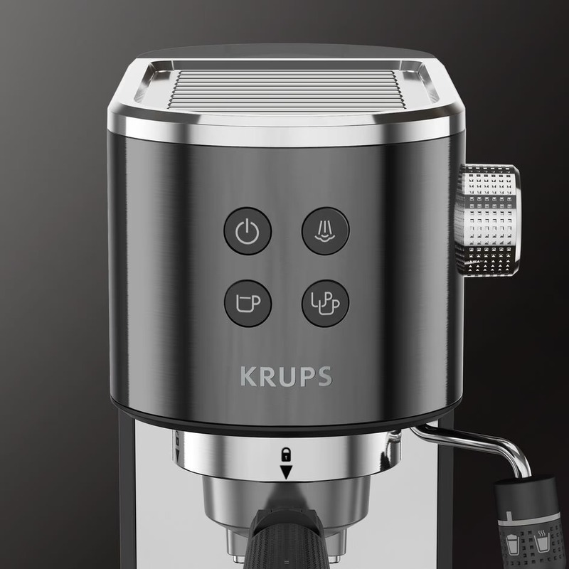 Кофеварка Krups Virtuoso+ Pump XP444G10 Europe - фото 2 Кофеварка Krups Virtuoso+ Pump XP444G10 Europe - фото 2