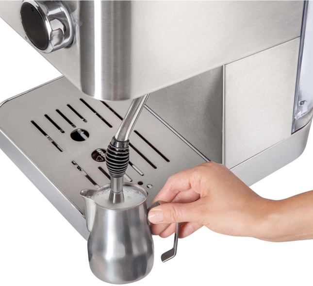 Рожковая кофеварка эспрессо Sencor SES 4010SS EU - фото 3 Рожковая кофеварка эспрессо Sencor SES 4010SS EU - фото 3