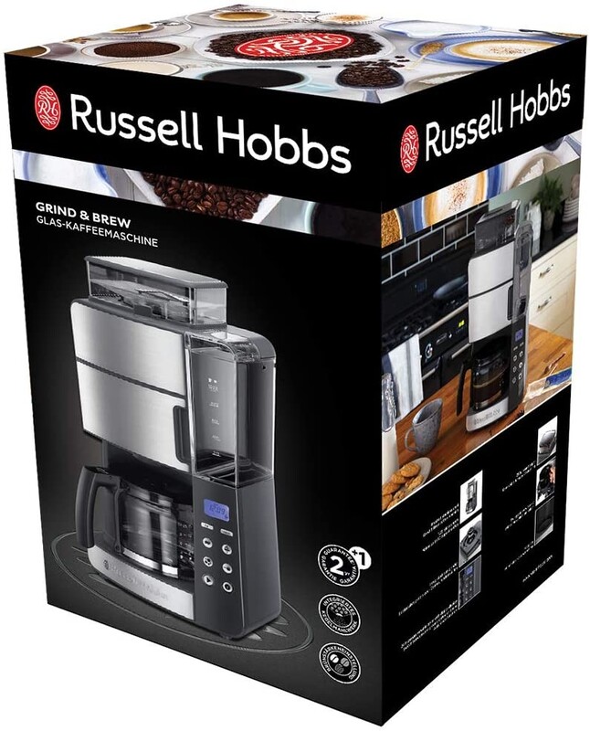 Кофеварка Russell Hobbs Grind & Brew 25610-56 Europe - фото 4 Кофеварка Russell Hobbs Grind & Brew 25610-56 Europe - фото 4