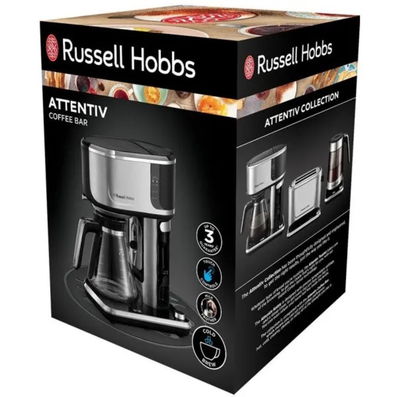 Кавоварка Russell Hobbs Attentiv Coffee Bar 26230-56 Europe - фото 4 Кавоварка Russell Hobbs Attentiv Coffee Bar 26230-56 Europe - фото 4