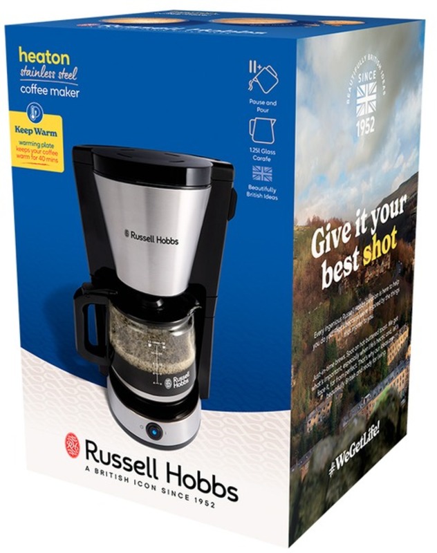 Кавоварка Russell Hobbs Heaton Coffee Maker 27400-56 Europe - фото 4
