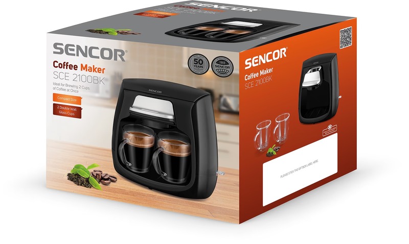 Кофеварка Sencor SCE 2100BK Europe - фото 4 Кофеварка Sencor SCE 2100BK Europe - фото 4