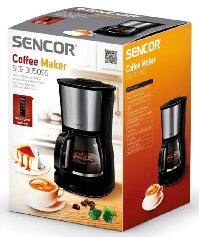 Кофеварка Sencor SCE 3050SS Europe - фото 4