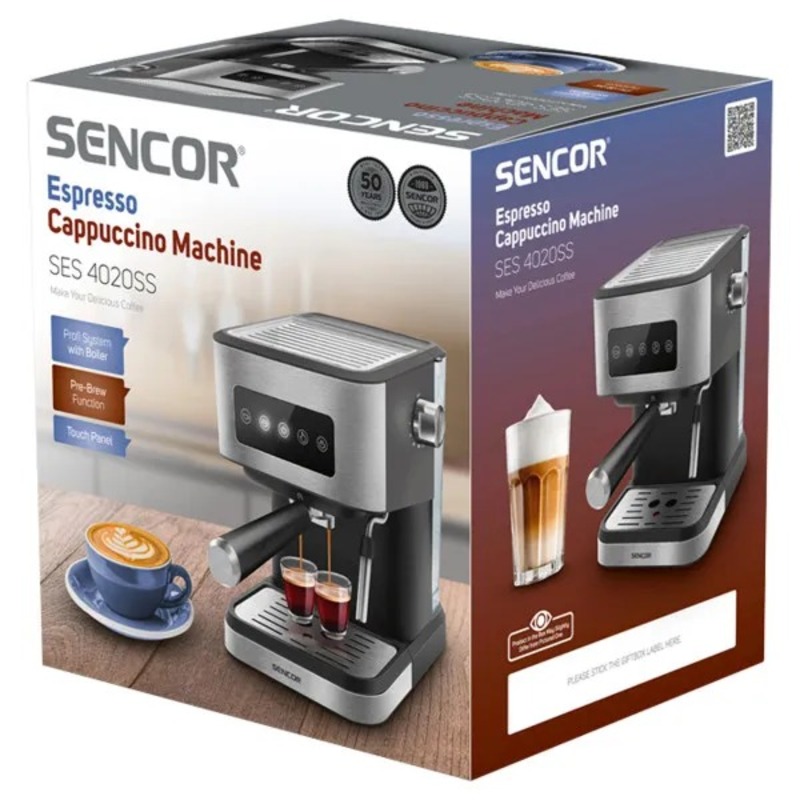 Кавоварка Sencor SES 4020SS Europe - фото 4