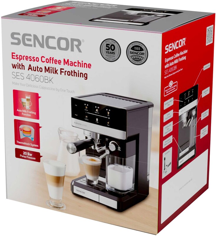 Кофеварка Sencor SES 4060BK - фото 4